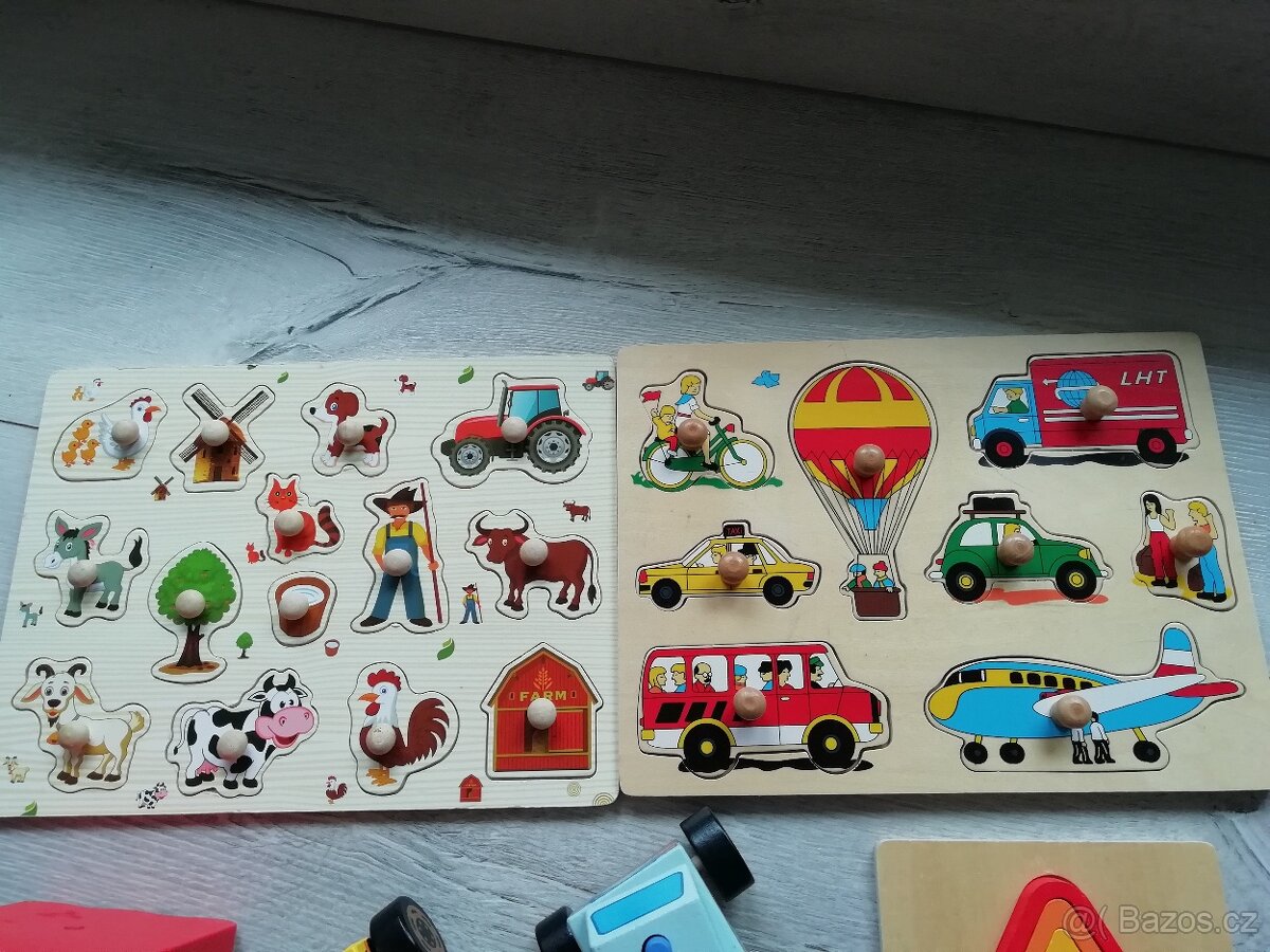 Dřevěné hračky - 7 ks - 6