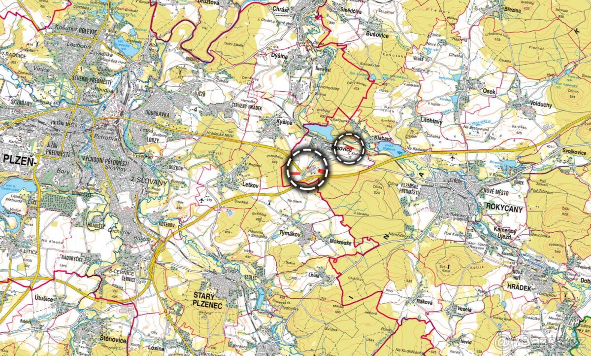 Zemědělská půda, prodej, Ejpovice, Rokycany - 6