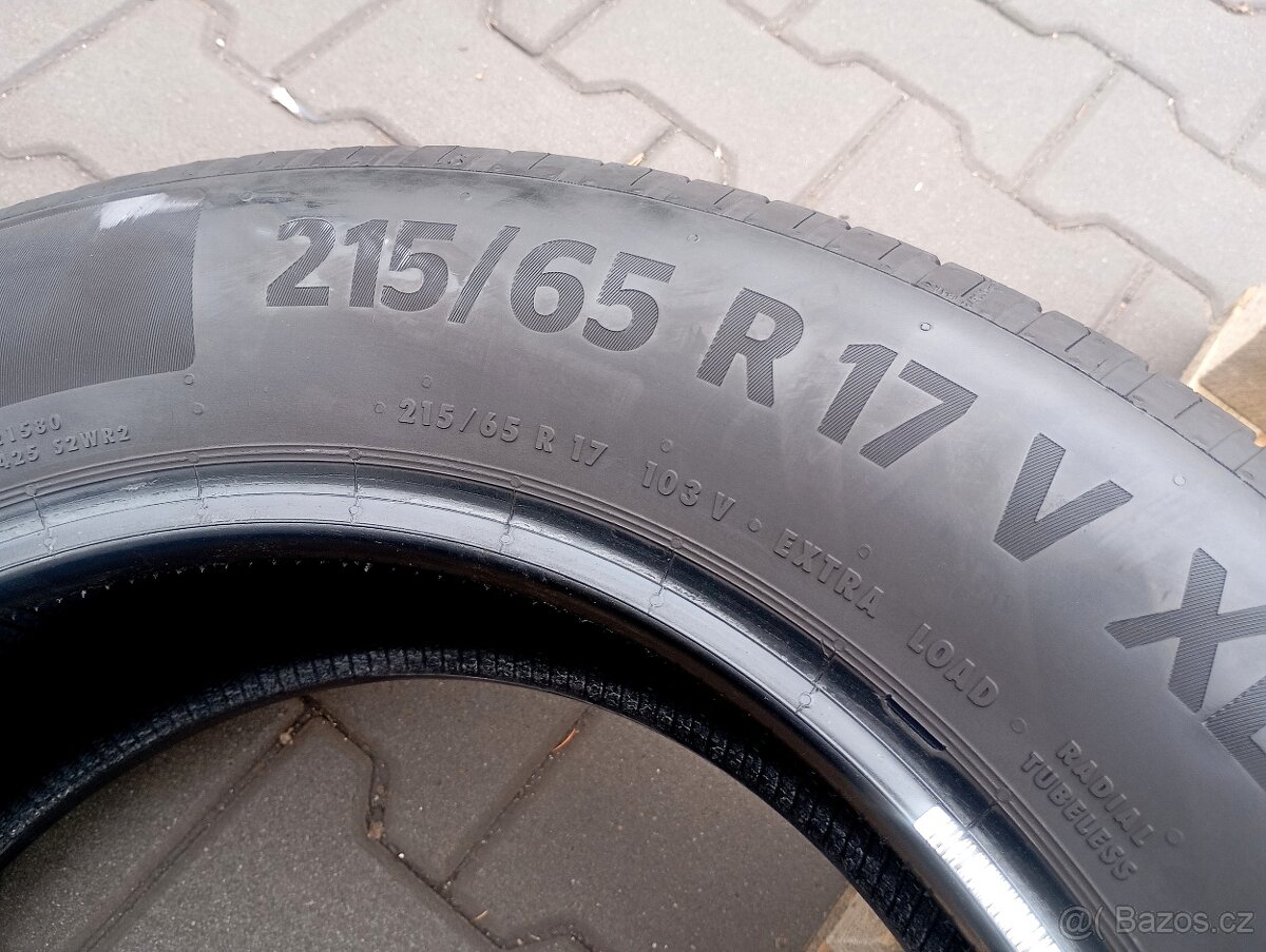 215/65/17 letní pneu continental - 6