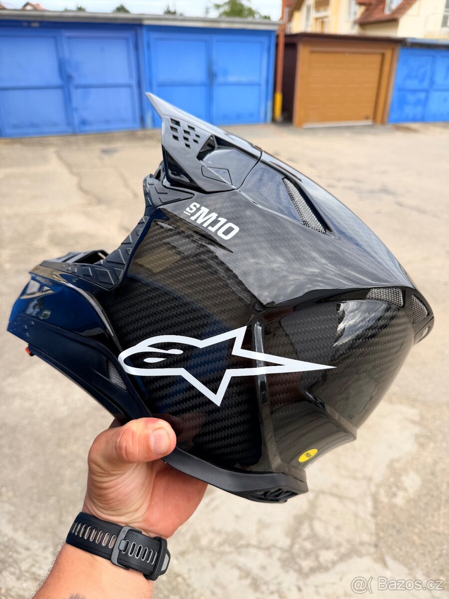 Nová přilba Alpinestars Supertech S-M10 - 6
