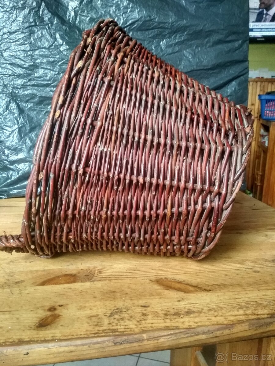 Velký proutěný koš - 6