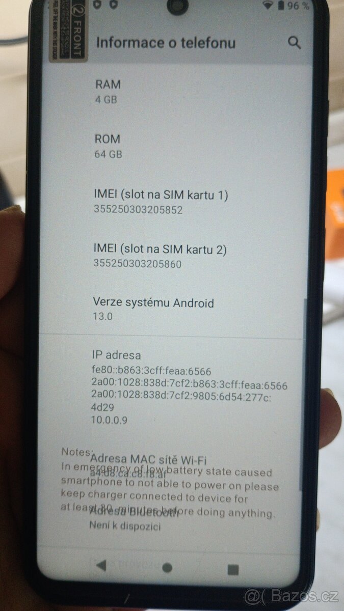 W&O X200 Pro - 4/64Gb , Android 13, NOVÝ - 6