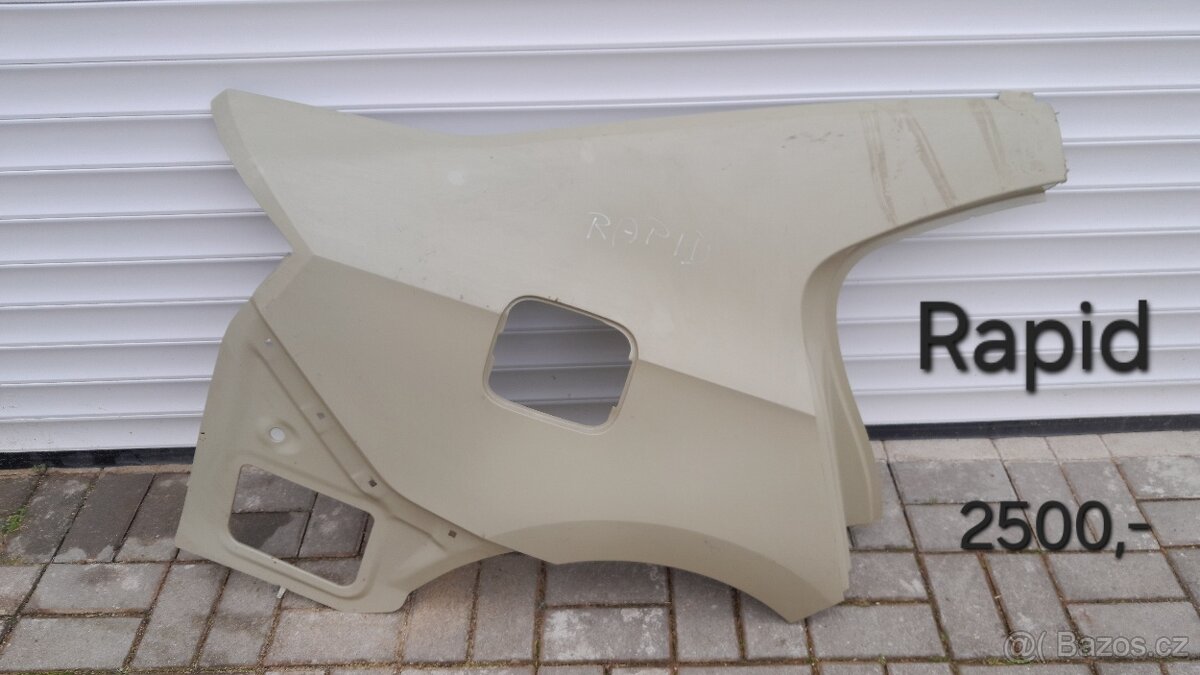Zadní blatníky na Škoda - 6