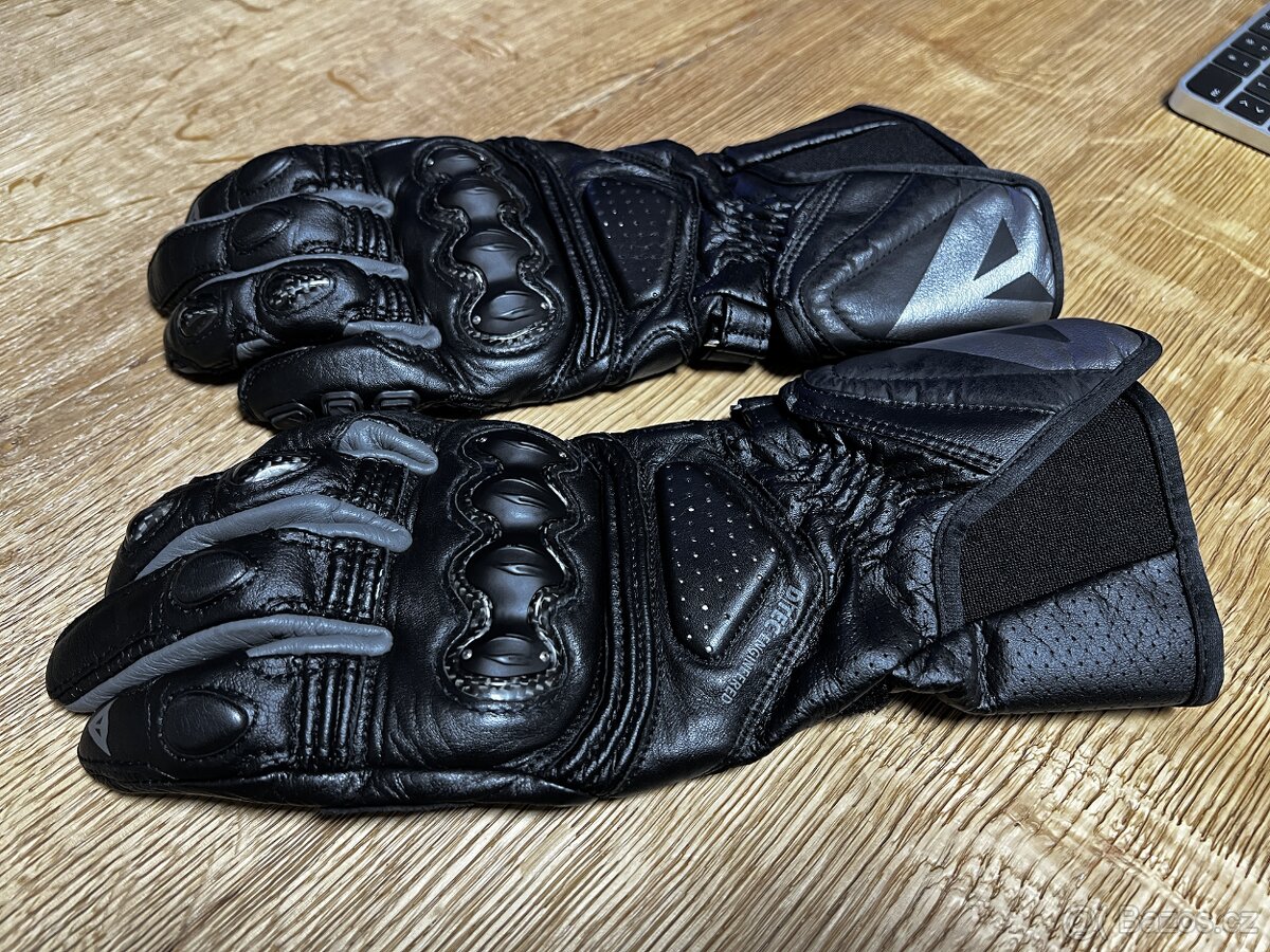 Rukavice Dainese Pro Carbon - Black Leather - 6