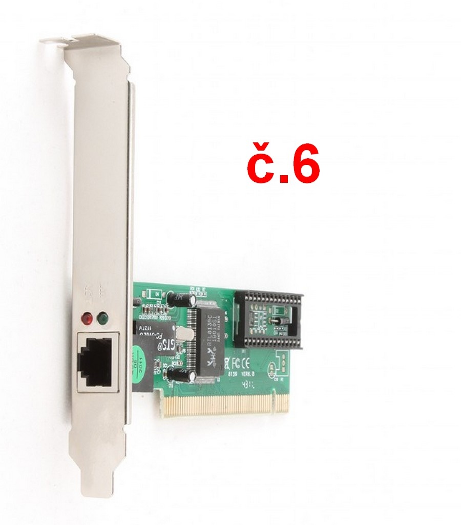 Řadiče serial RS-232/paralelní LPT,/USB/FireWire 1394/WiFi - 6