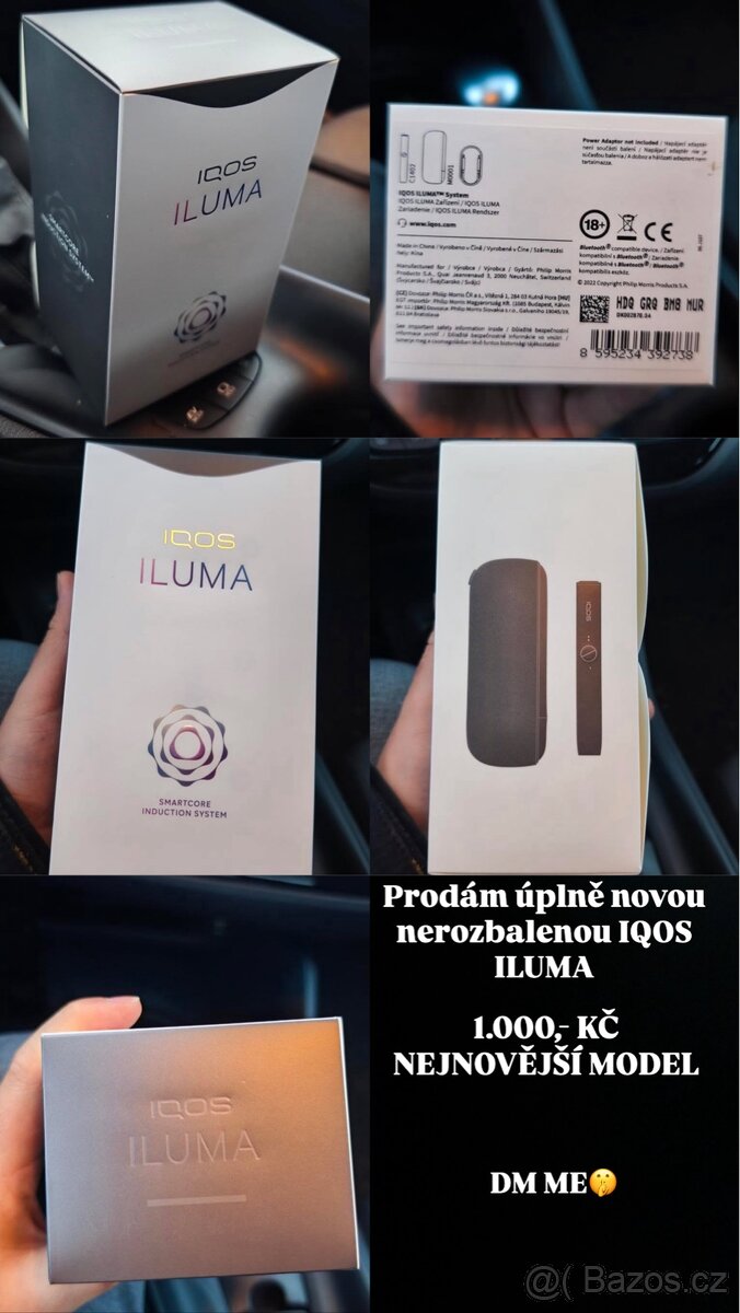 Nahřívaný tabák ILUMA - 6