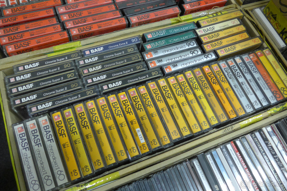 AudioKazety BASF BASF BASF.... 48ks MC - 6