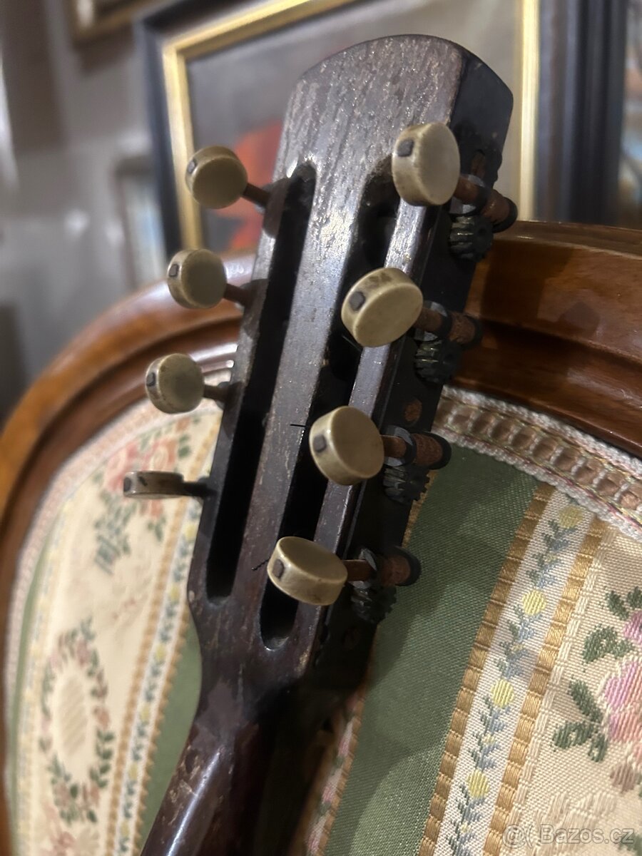 Starobylá mandolína Marcelli Made in Germany - 6