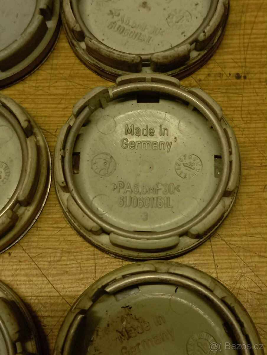 12 X STŘEDOVÉ POKLIČKY ORIGINÁL ŠKODA - 6