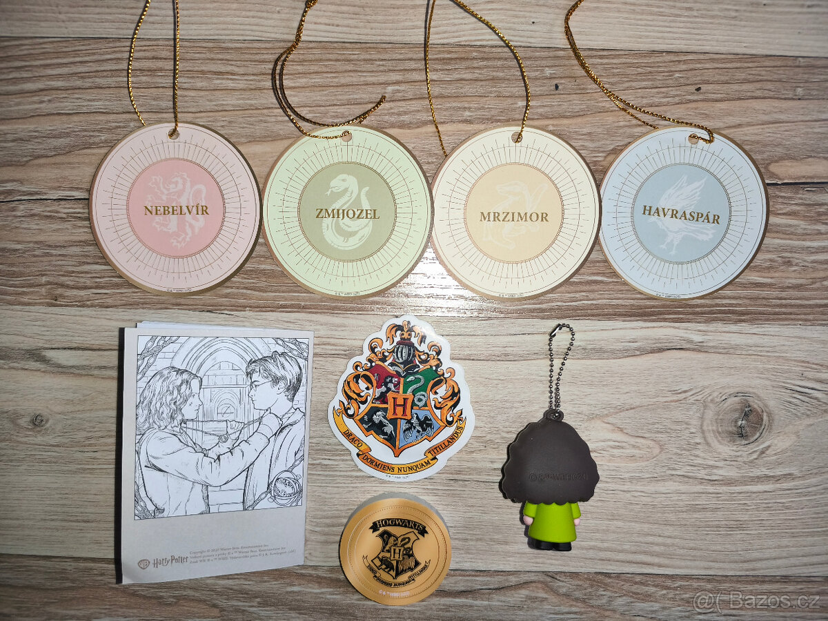 Harry Potter plechový penál + dárkové předměty - 6