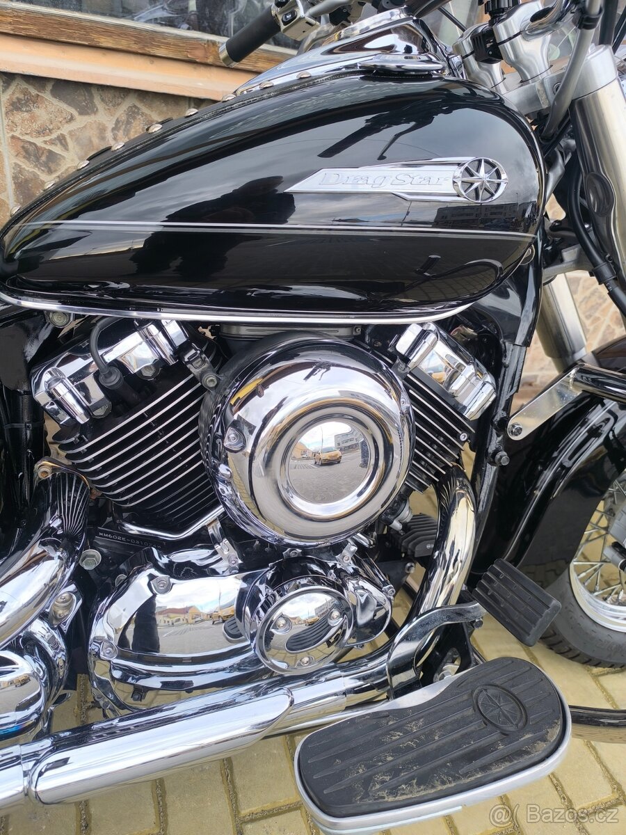 Yamaha XVS 650 C dragstar TOP STAV - 6