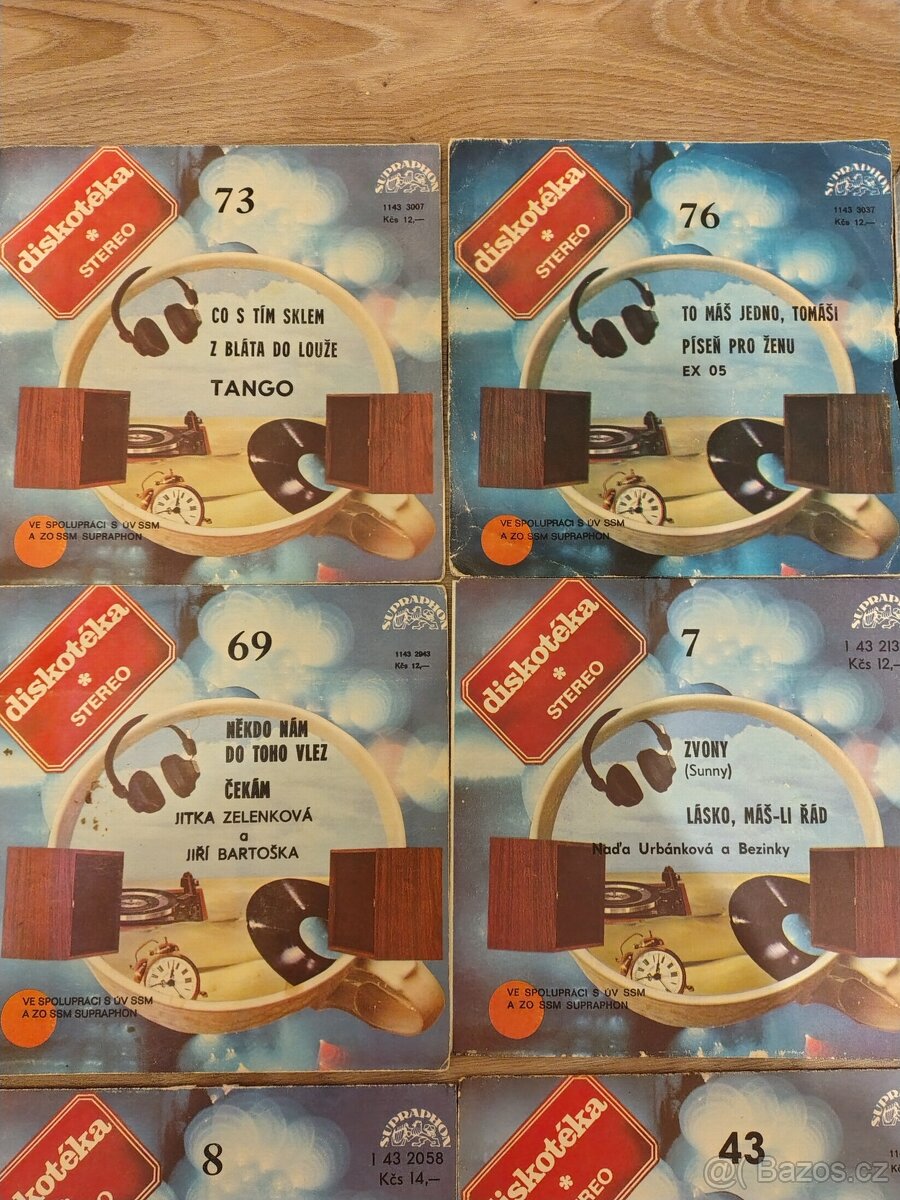 Edice Diskotéka - 15 SP desek, 20 Kč/kus - 6