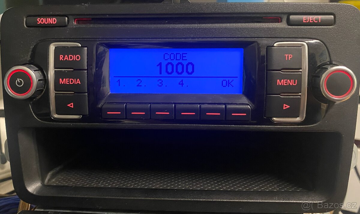 Volkswagen RCD 210 mp3 originál - 6