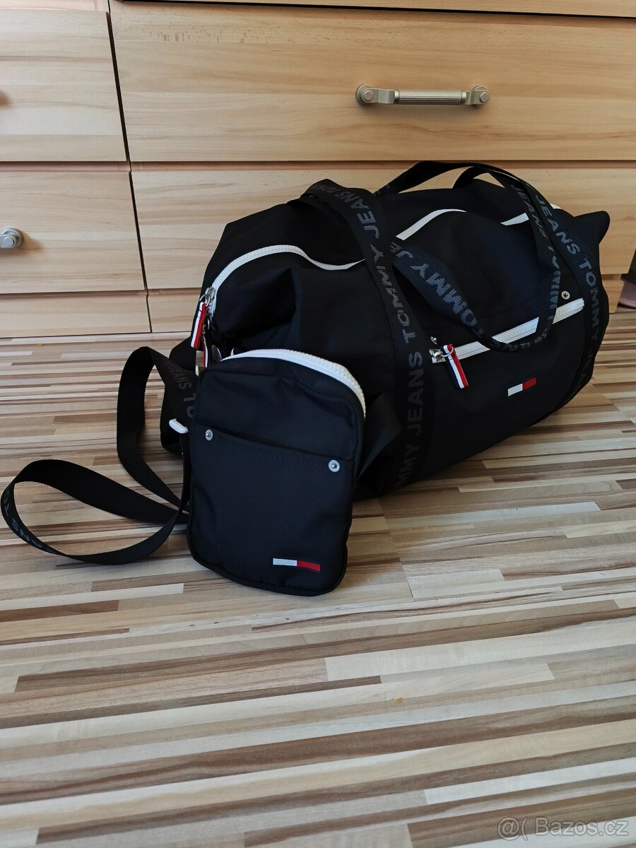 SPORTOVNÍ/CESTOVNÍ TAŠKA | ČERNÁ | TOMMY JEANS - 6
