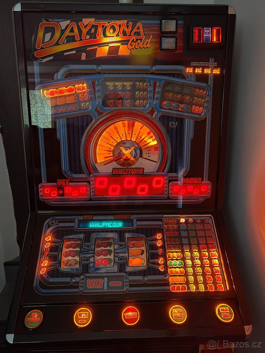 Herní (výherní) automat Daytona Gold + klíče - 6