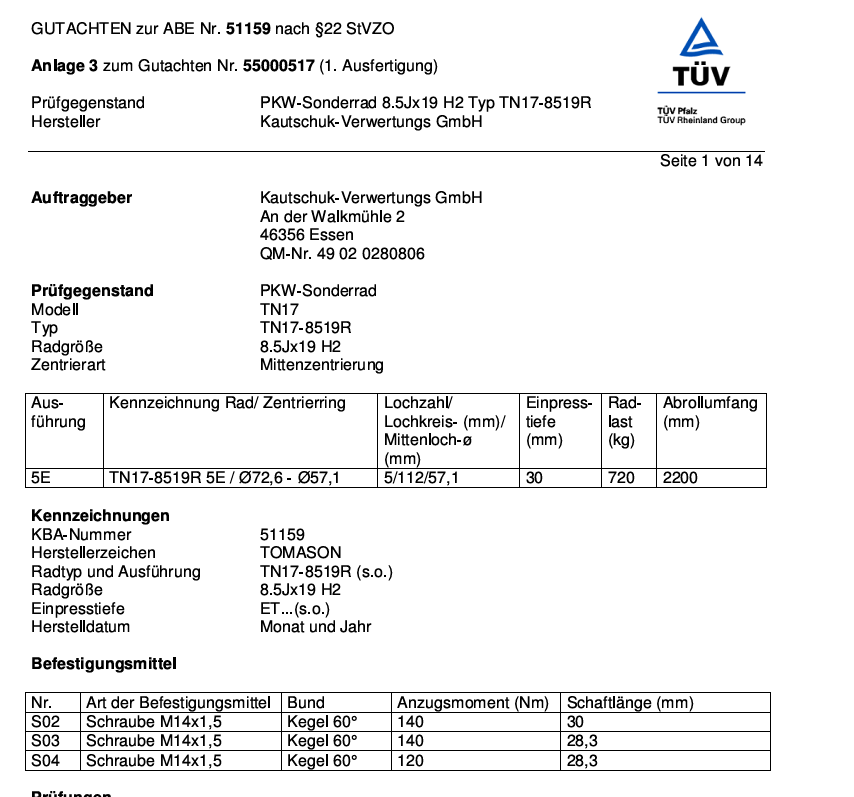 alu kola Thomason 19 KBA 51159 - 6