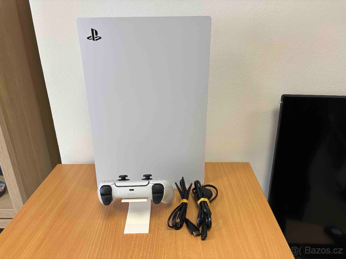 Sony PlayStation 5 Digital Edition, 825GB + ovladač - 6
