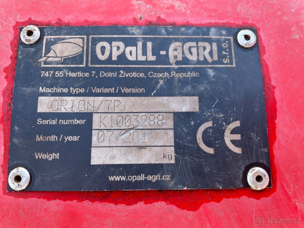 Prodej pluh OPALL AGRI ORION 180/7P - 6