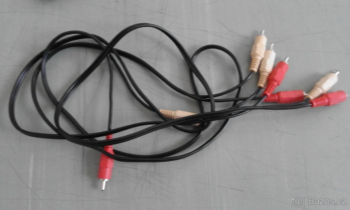 Kabeláže Mix SCART a CINCH , cena za vše - 6