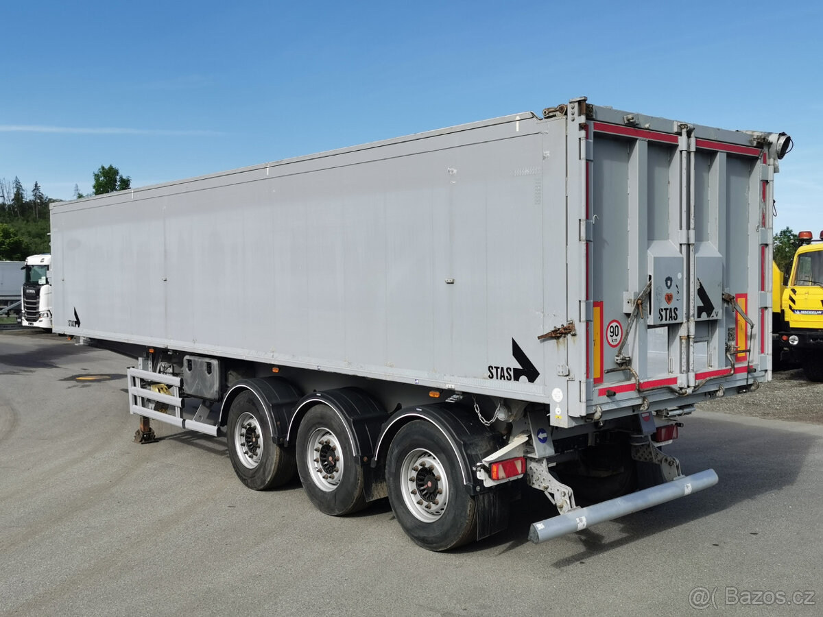 Prodám sklápečkový návěs STAS S300CX 50m3 - 6