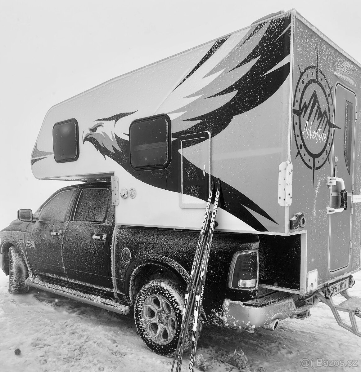 Prodám nebo vyrobím obytnou nástavbu, camper na pickup - 6