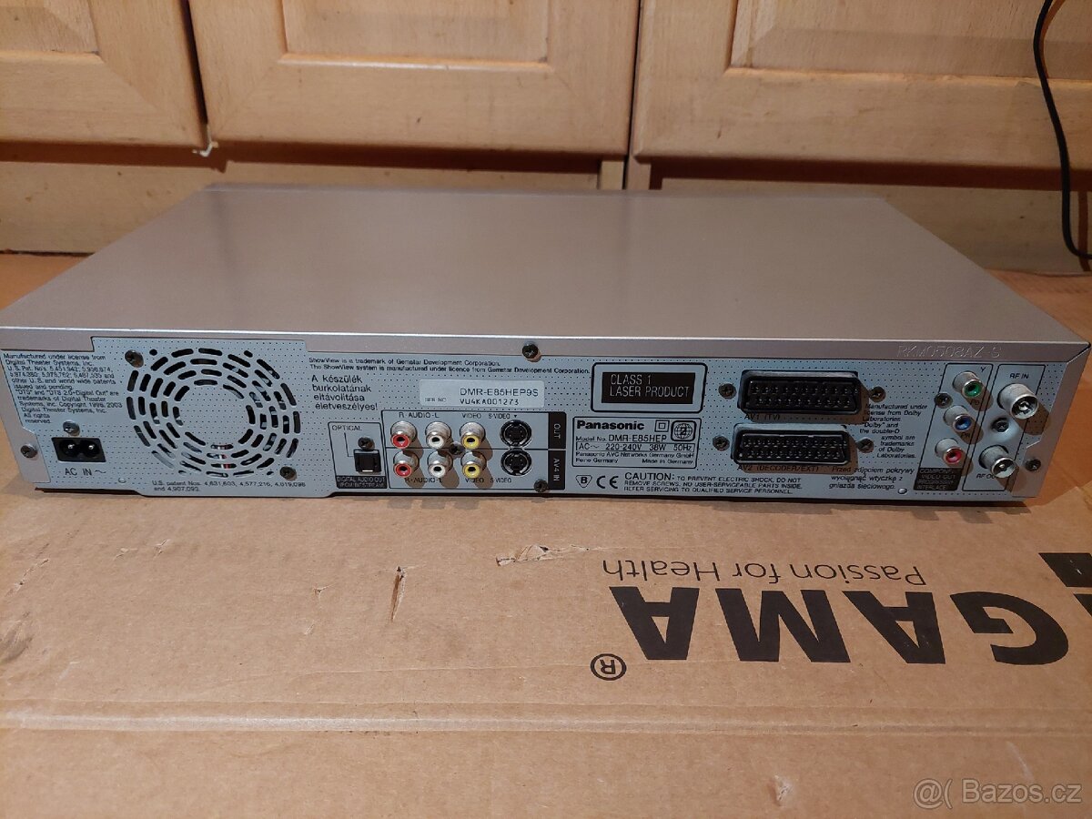 DVD přehrávač Panasonic DMR E85H - 6