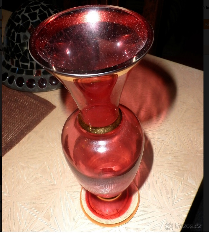 Váza - různé druhy, sklo a keramika - 6