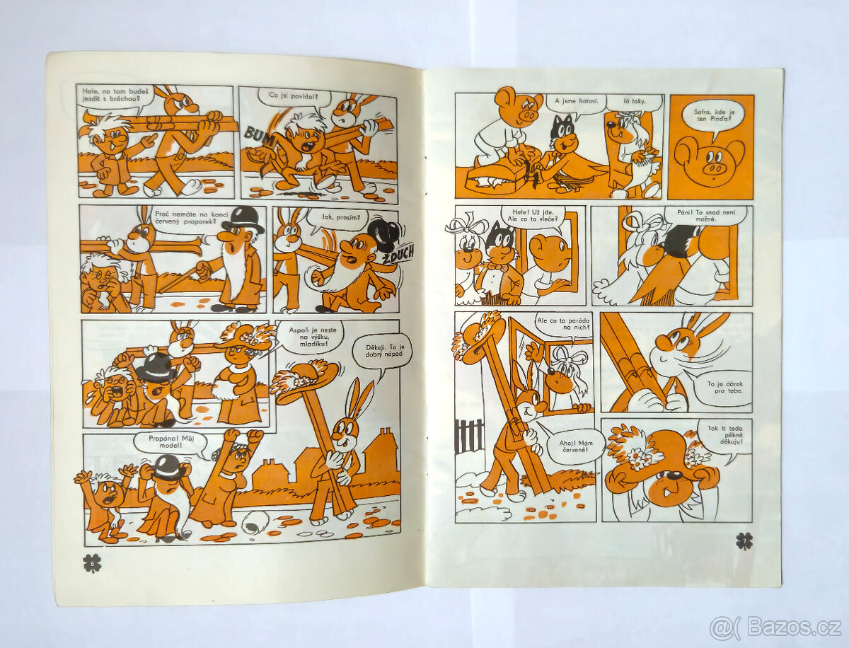 Čtyřlístek č.12 - Prázdniny na sněhu - Original 1970 - 6