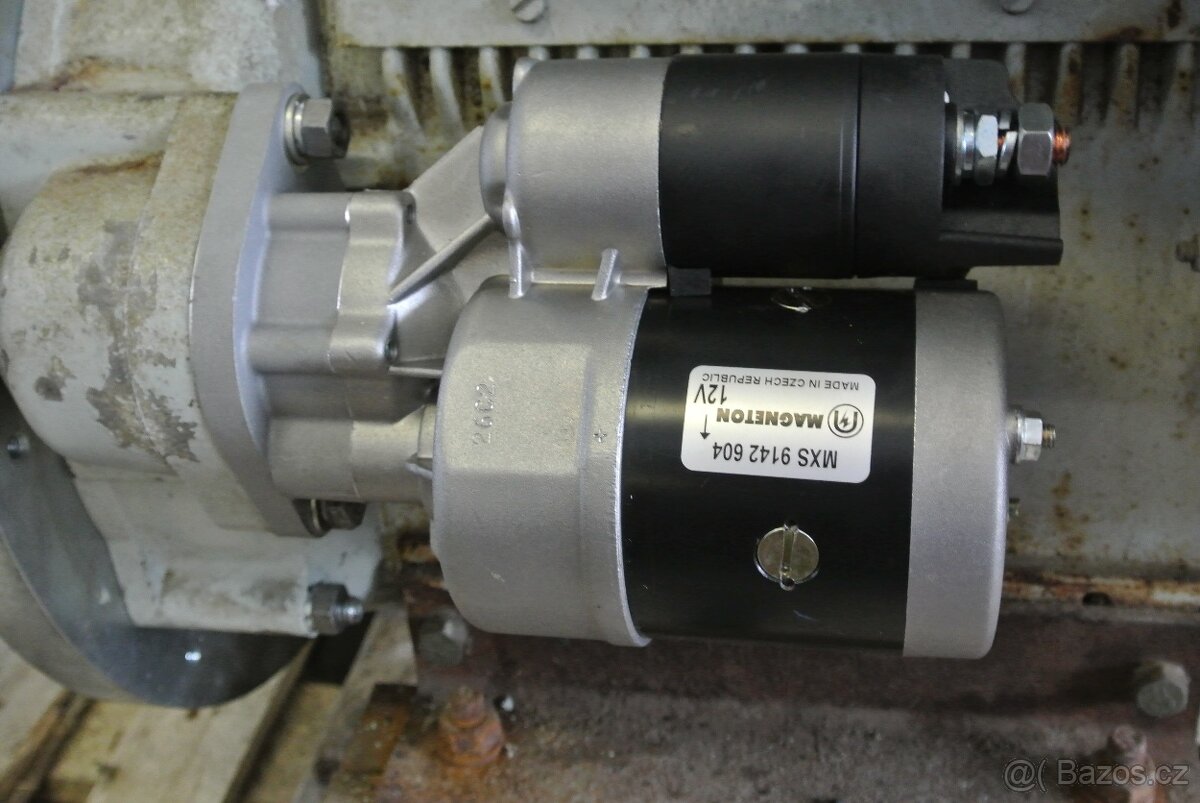 ZESÍLENÝ REDUKTOROVÝ STARTER NA MALOTRAKTORY TK 10, TK 12 - 6