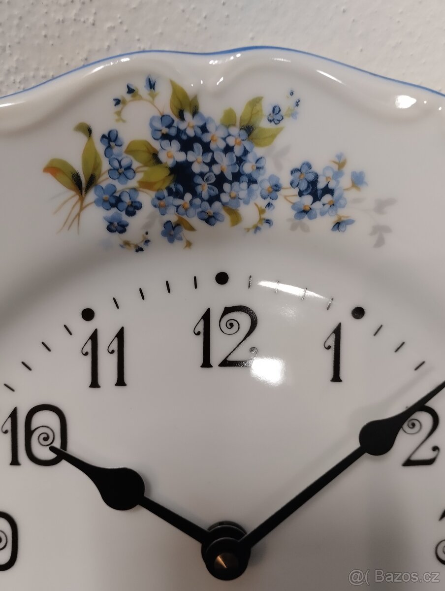 Porcelánové hodiny - 6