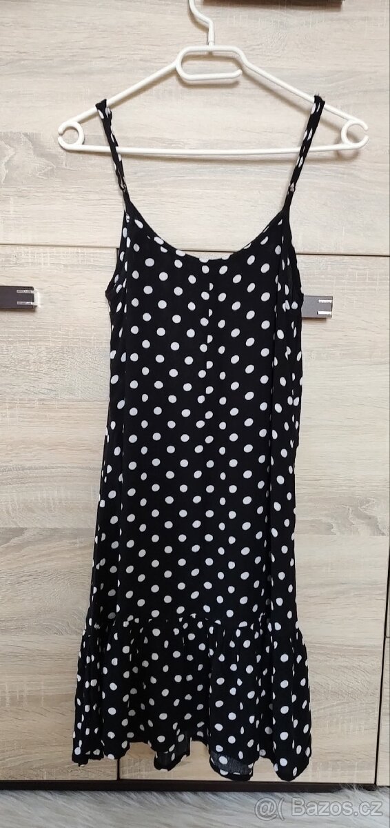 Černobílé šaty - XS/S - 6