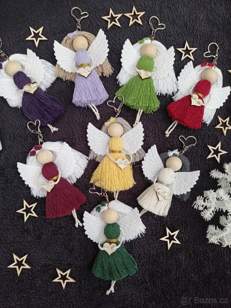 Klíčenka Andělka 1 - nová - 6