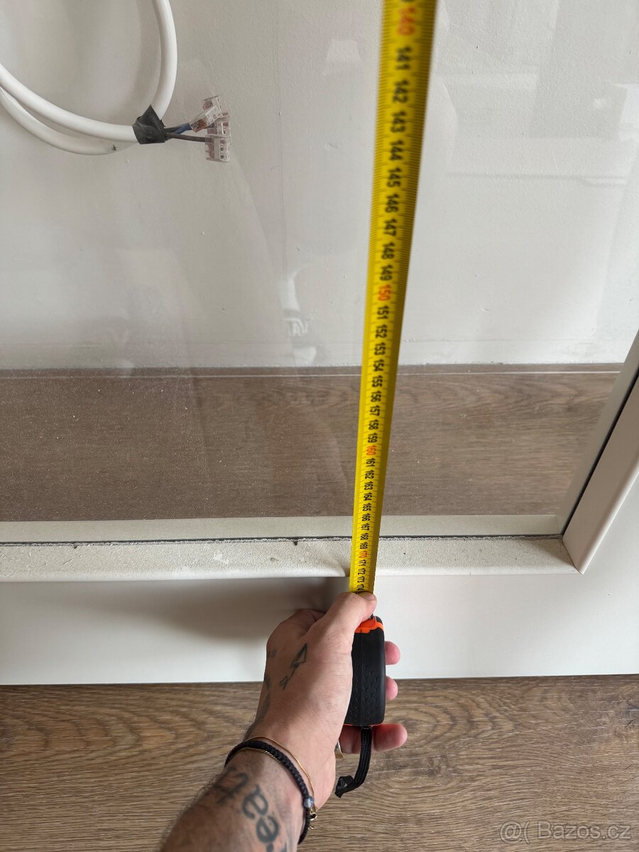 Prodám: Interior dveře Vekra, bíle, G1 sklo, pravé - 80x210 - 6