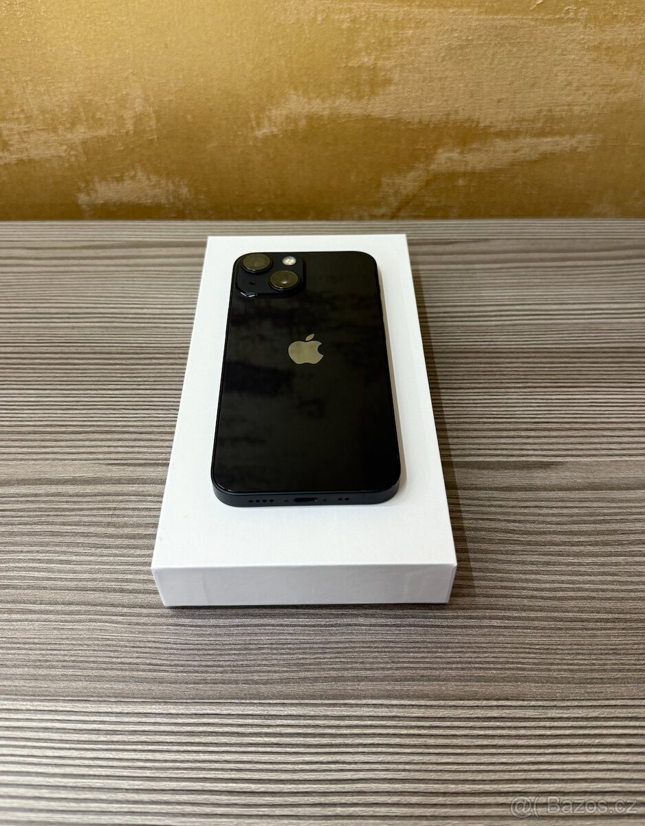 Apple iPhone 13 mini 256GB černá, baterie 100% - 6