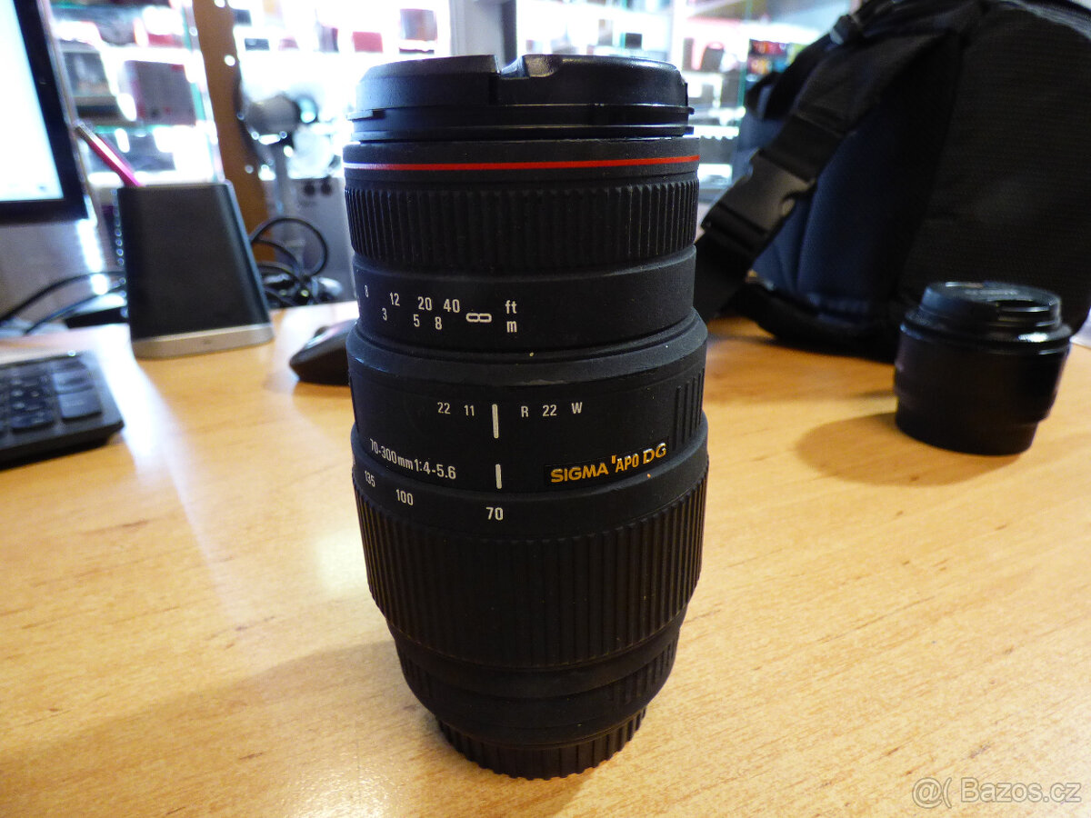 Objektiv Sigma 70-300mm pro DG Canon - 6