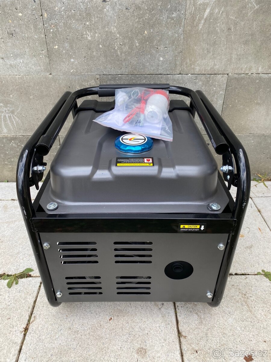 Elektrocentrála 7.1 kW/400 V, 3.8 kW/230 V - 6