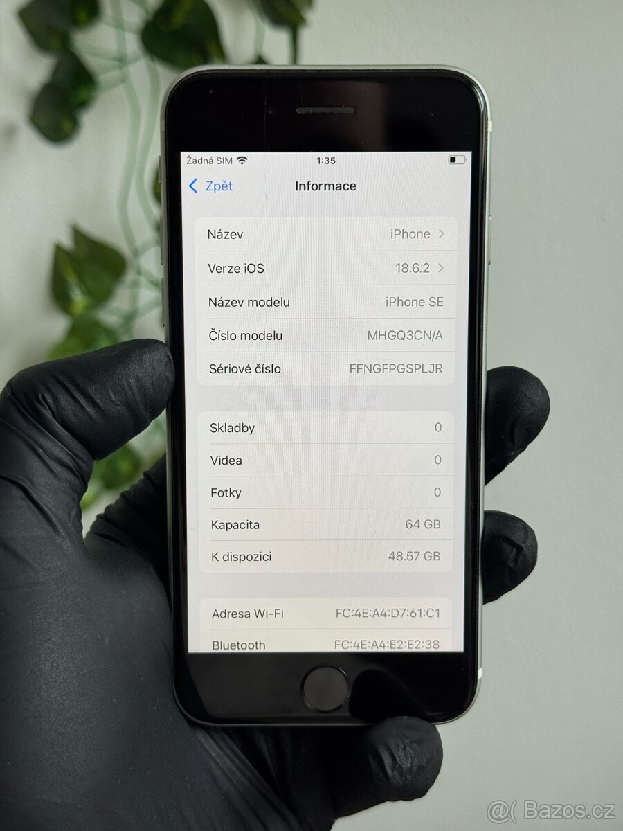 iPhone SE (2020) 64GB bílý - záruka, DPH - 6