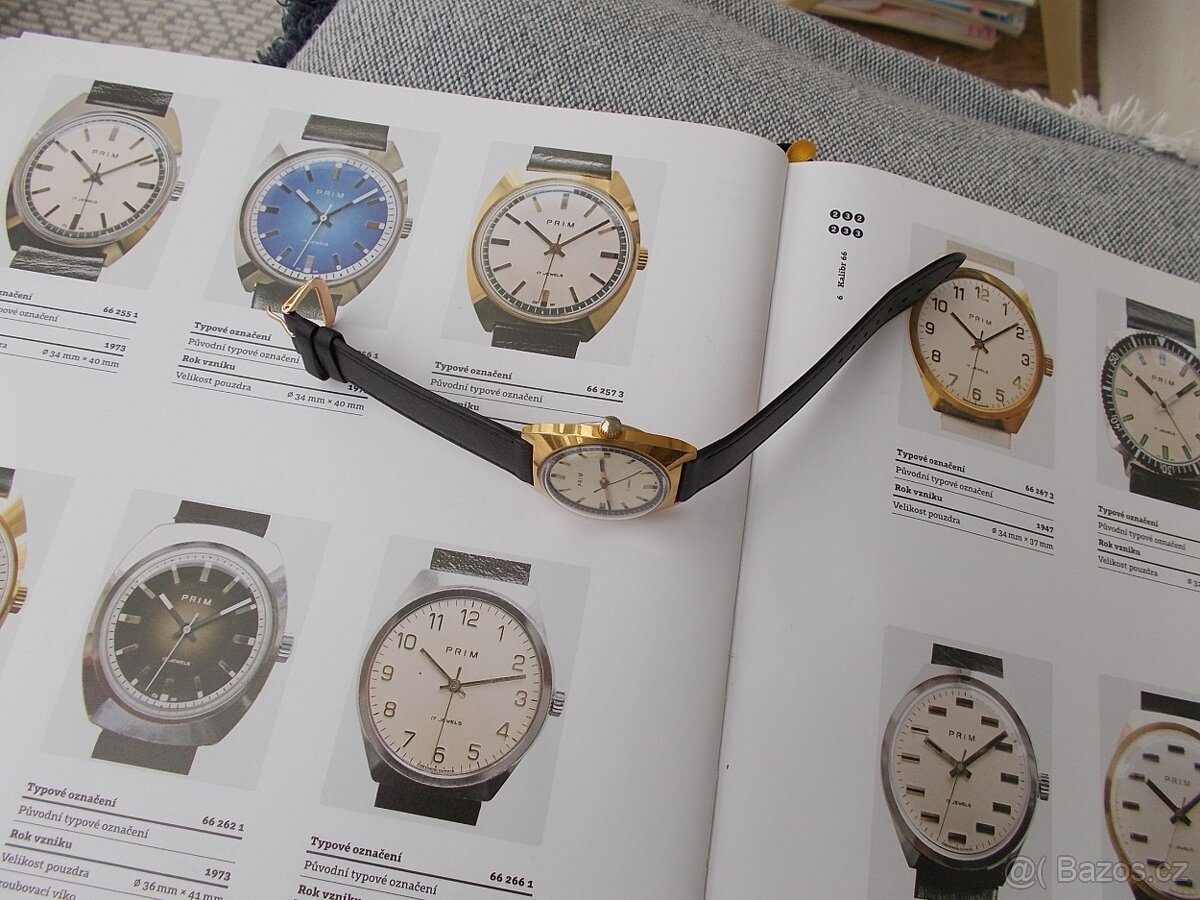 zlacene krasne funkcni hodinky prim rok 1973 - 6