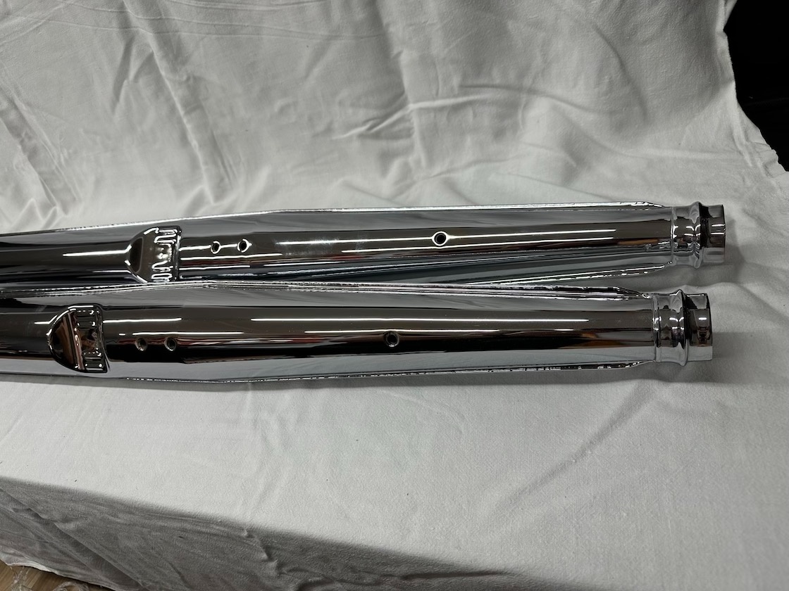 Predám VÝFUKY JAWA 350/634 638 95cm s prelisom - 6