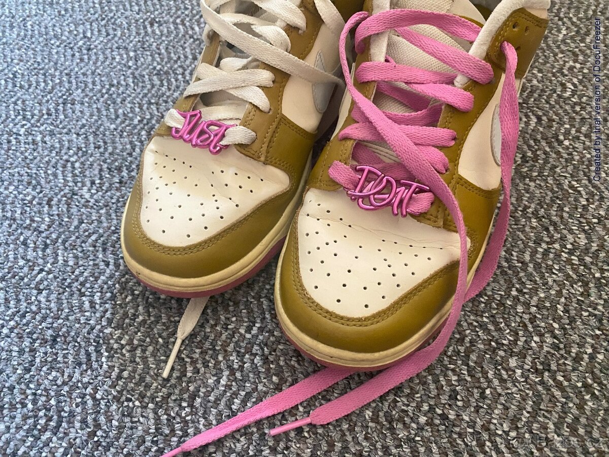 Boty NIKE DUNK W LOSE brozne/coconut velikost 38 - 6