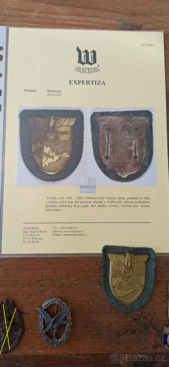 Vzácné medaile, vyznamenání Německo. - 6