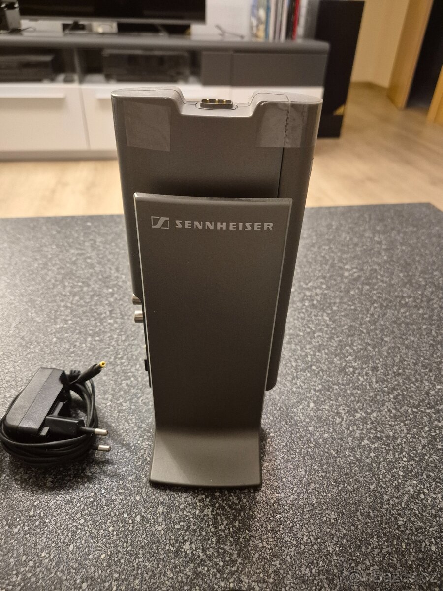Sennheiser HDR 180 – bezdrátová sluchátka + základna + napáj - 6