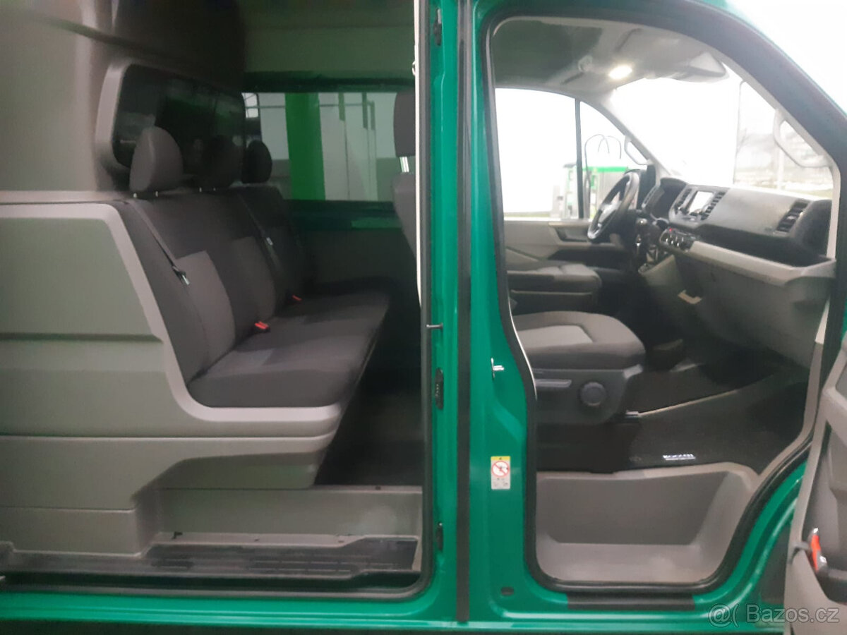 VW Crafter Doublecab 2,0 103kw, r.v.2019, 6míst - 6
