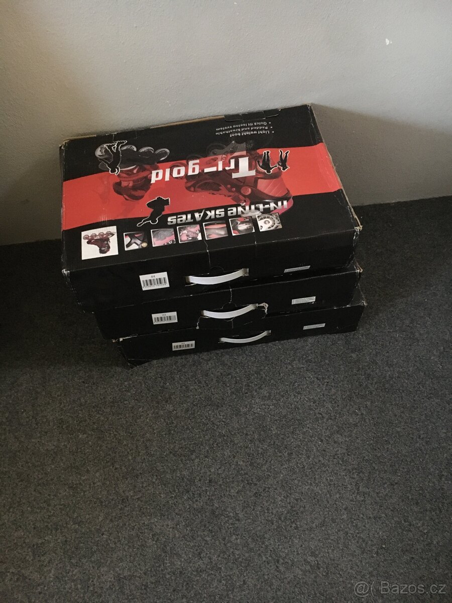 Nové in-line brusle TRI - GOLD - 6