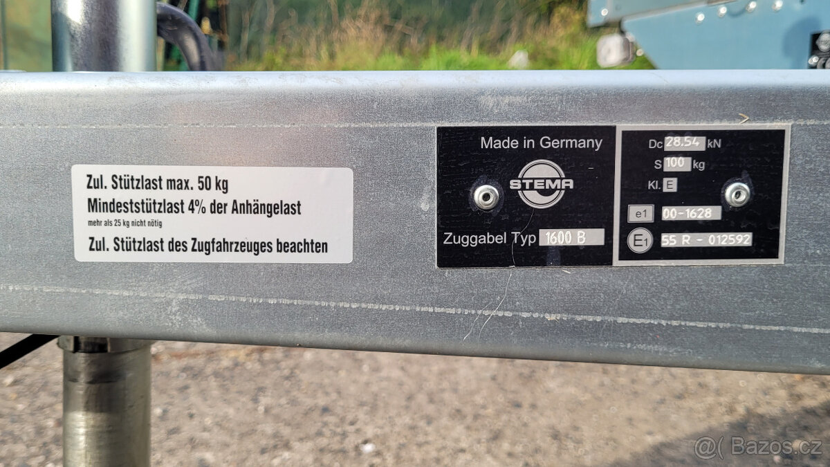 Prodám přívěsný vozík STEMA SHP 750kg - 6