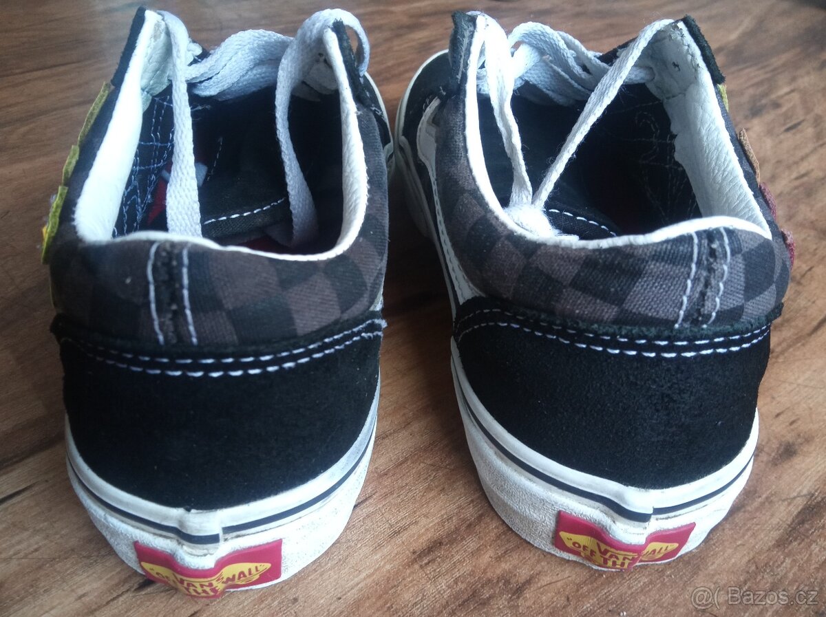 PRODÁM STYLOVÉ DĚTSKÉ TENISKY VANS - limitovaná edice - 6