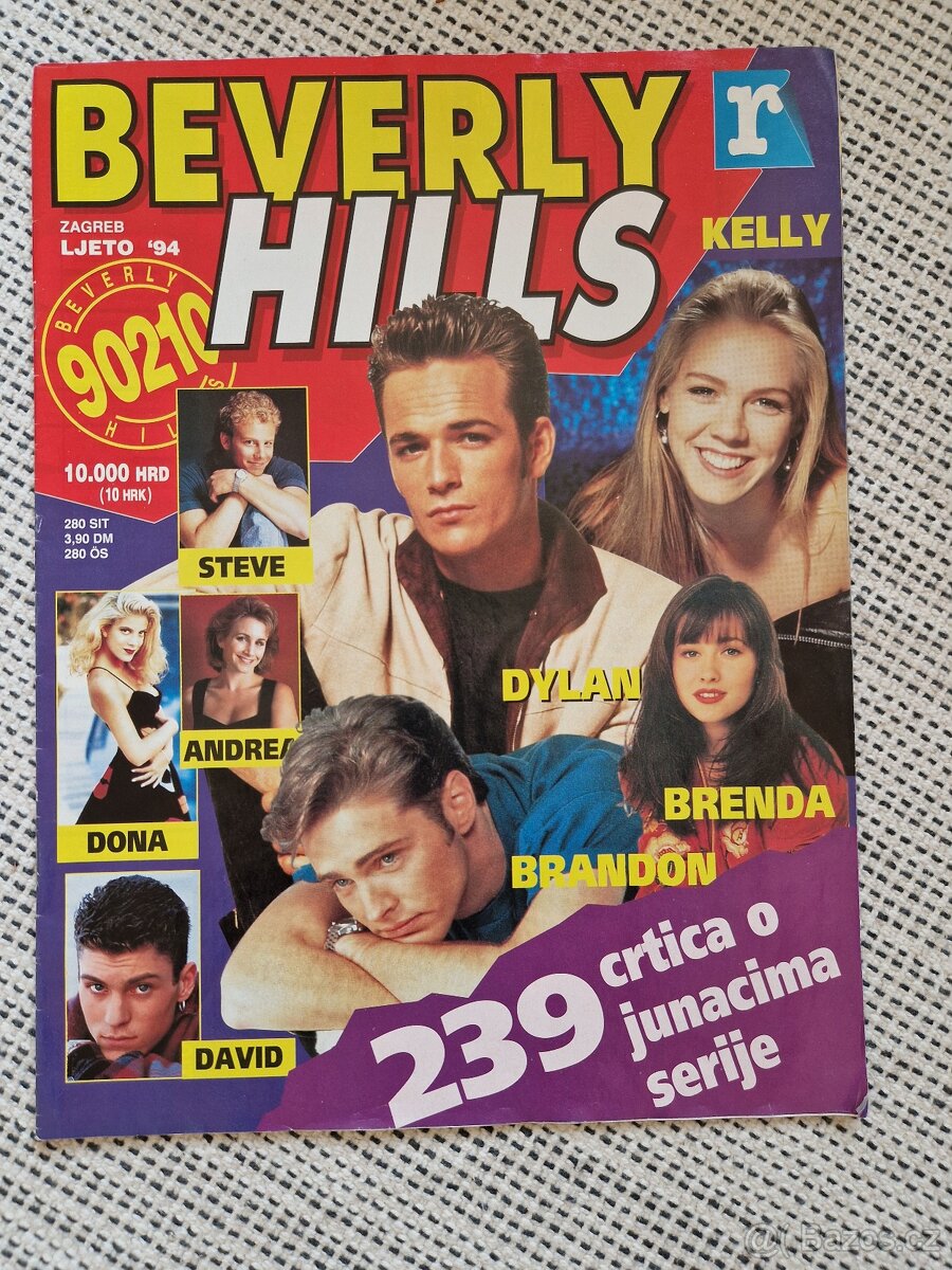 Sbirka seriál Beverly Hills 90210 - knihy, parfém, puzzle a - 6