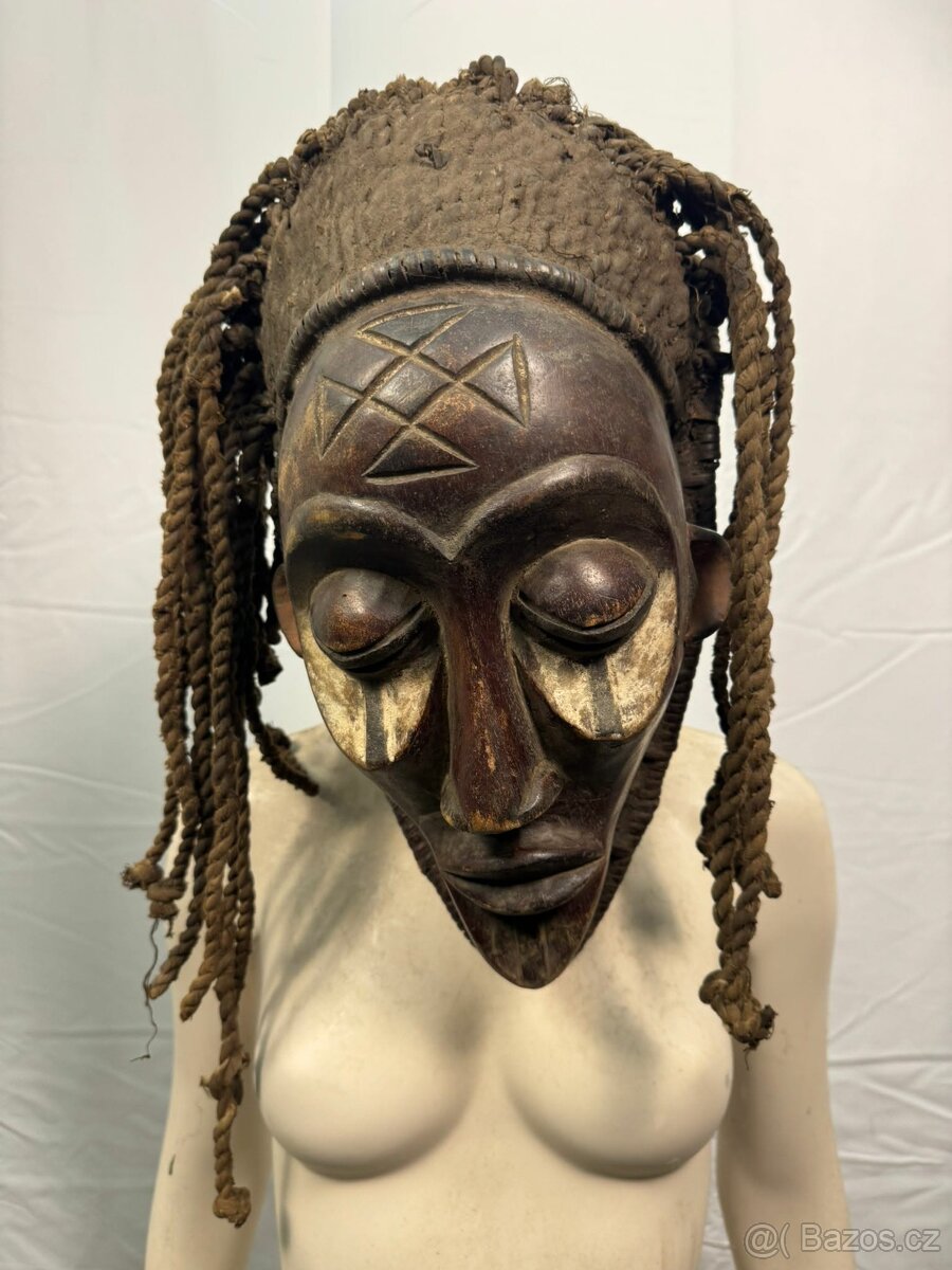 Africká rituální maska (603021) - 6