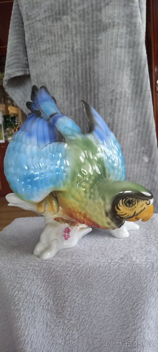 Stará soška papouška - 6