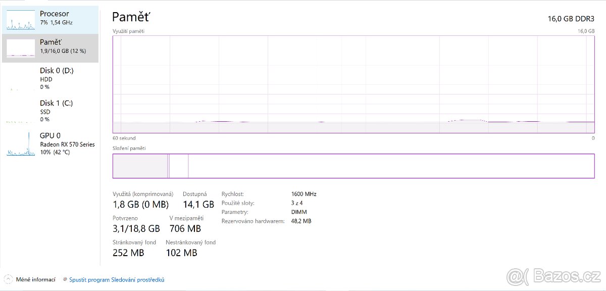 🖥️ Herní PC – RX 570, i5, 16GB RAM, SSD + HDD - 6